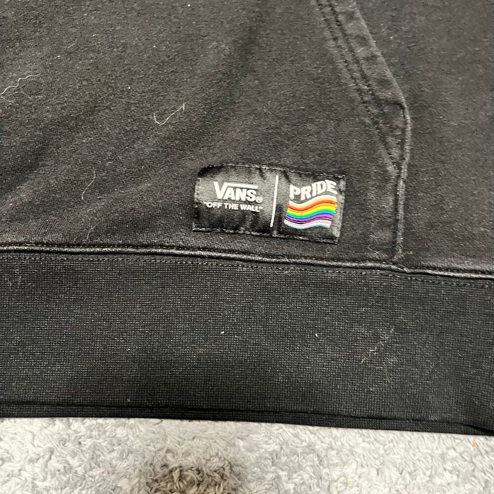 Vans Pride Hoodie Adult XL Rainbow Authentic Together Embroidered Sweatshirt - Picture 3 of 9